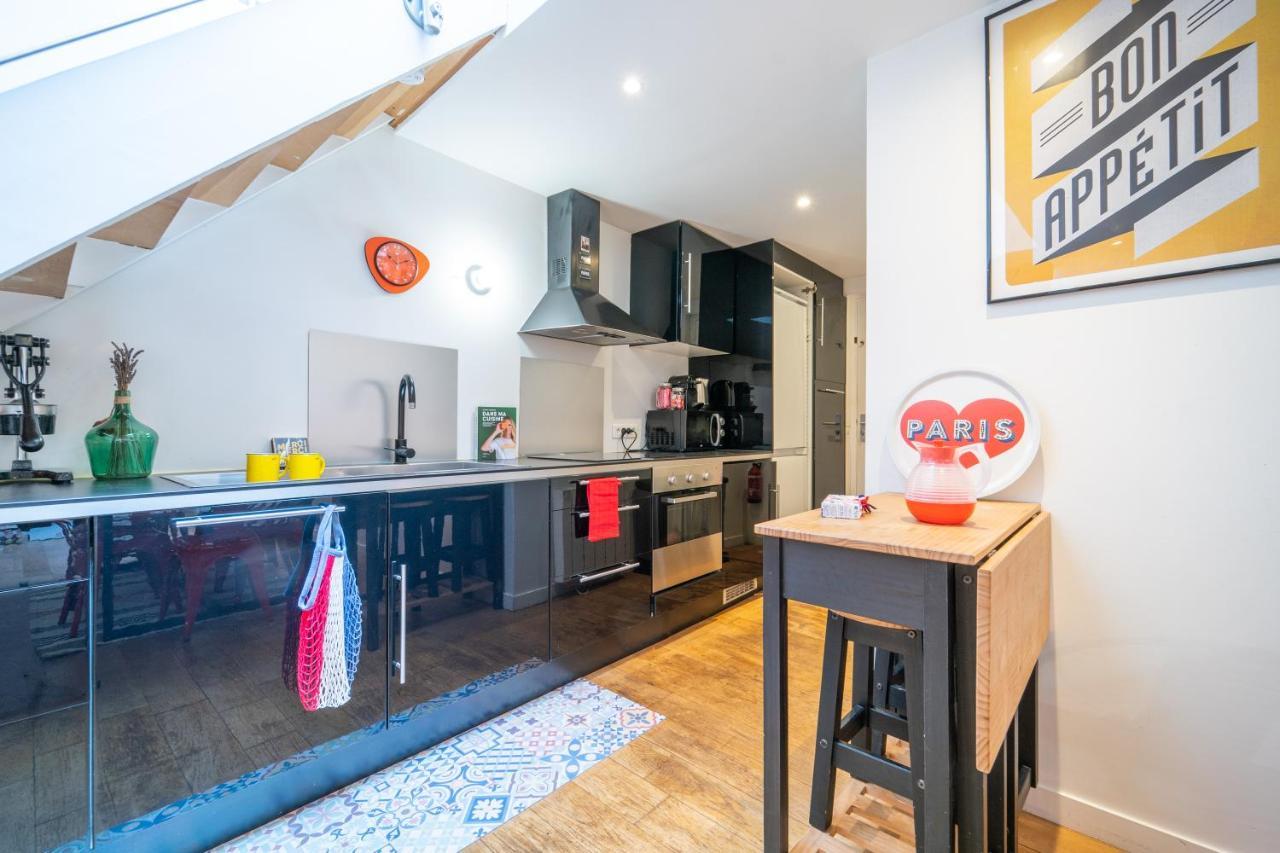 Loft Familial Au Coeur De Paris Avec Clim, Arcade Et Baby-Foot Proche Republique Et Canal St Martin Exterior foto