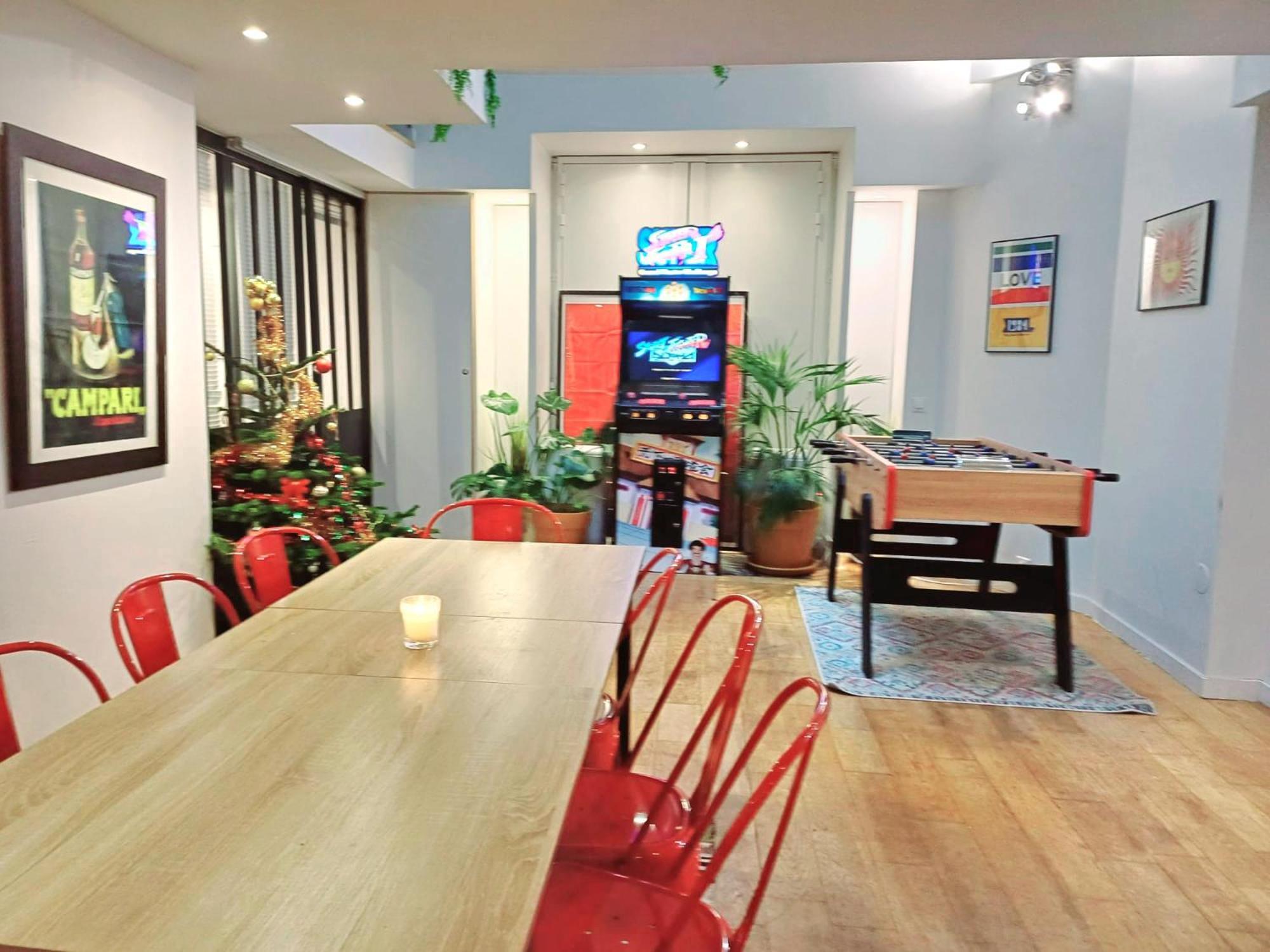 Loft Familial Au Coeur De Paris Avec Clim, Arcade Et Baby-Foot Proche Republique Et Canal St Martin Exterior foto